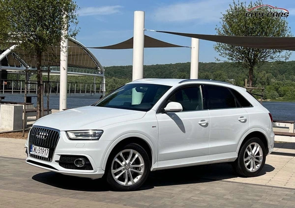 Audi Q3 cena 68900 przebieg: 218000, rok produkcji 2014 z Gorzów Wielkopolski małe 781